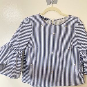 Zara Flowy Sleeve Top